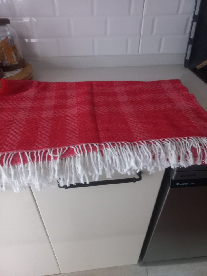 Renkli Kırmızı koltuk örtüsü 2 adet fiyatıdır - Görsel 3