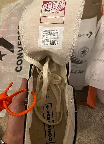 39 Beden siyah Renk Chuck 70 Vintage ' Converse