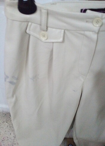 krem deri pantolonn  - Görsel 9