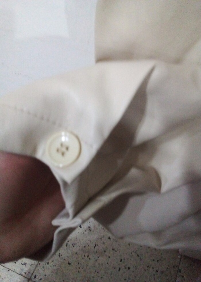 krem deri pantolonn  - Görsel 5