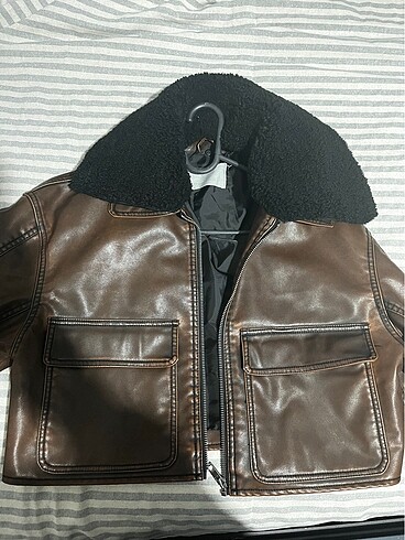 Stradivarius deri ceket