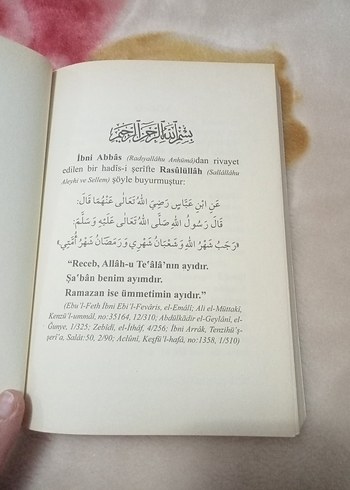 Receb ve Sa'ban-ı Şerif Risaleleri Seti - Görsel 3