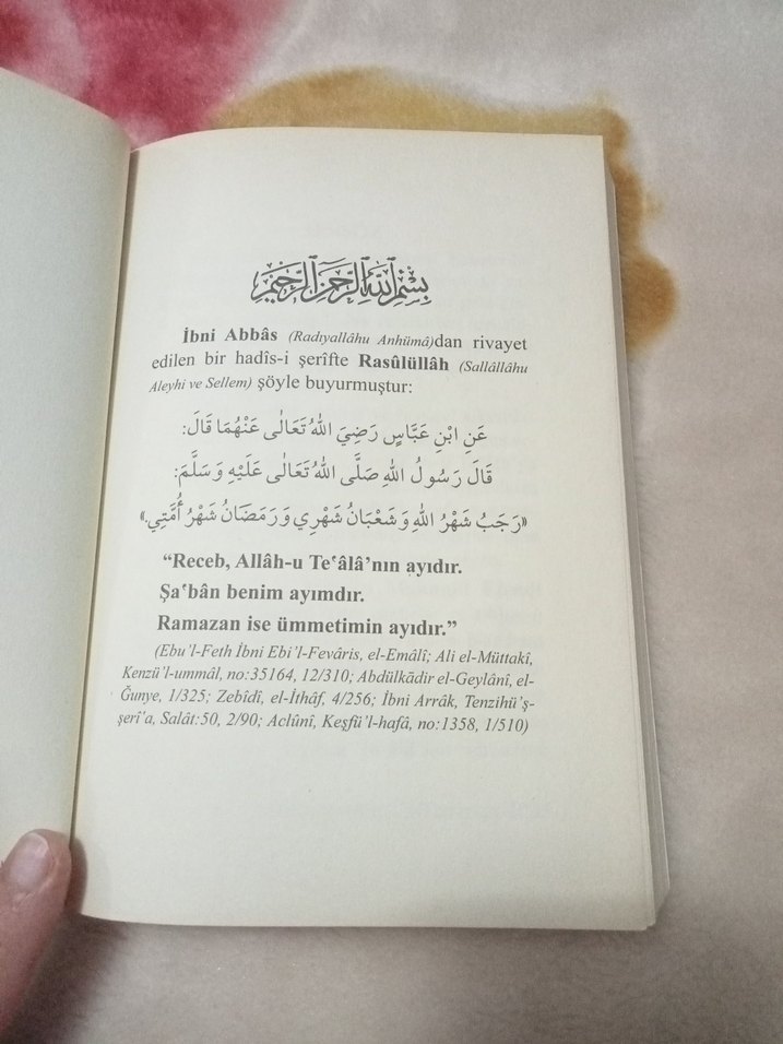 Receb ve Sa'ban-ı Şerif Risaleleri Seti - Görsel 3