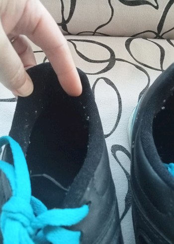 Erkek Siyah Spor Ayakkabı Velcro Bağcıklı - Görsel 3