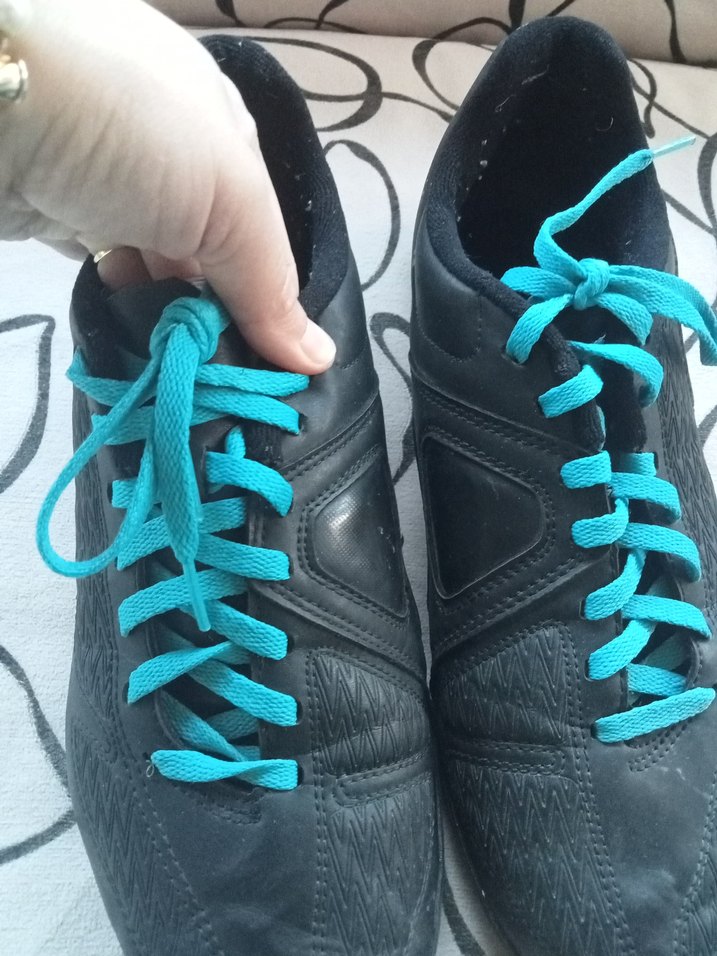 Erkek Siyah Spor Ayakkabı Velcro Bağcıklı - Görsel 2