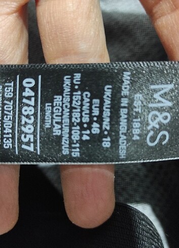 Marks & Spencer Hiç giyilmedi