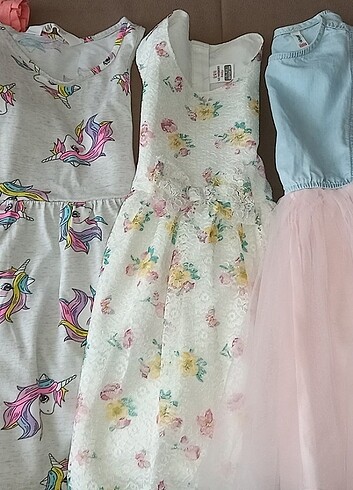 Lcw kiz çocuk elbise - Görsel 6