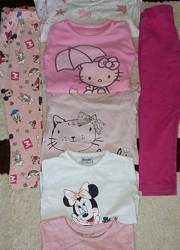 Lcw kiz çocuk badi takim - Görsel 14