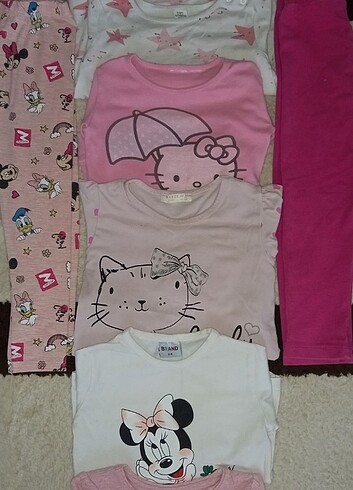 Lcw kiz çocuk badi takim - Görsel 18