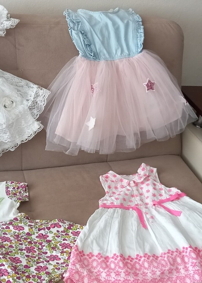 Lcw kiz çocuk yazlik elbise - Görsel 5