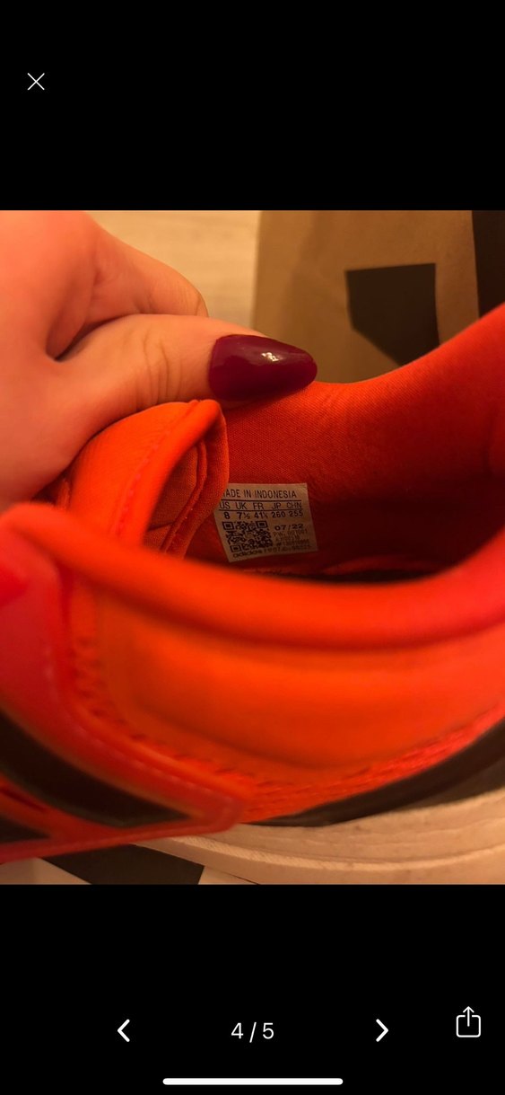 Turuncu Erkek Spor Ayakkabı - Görsel 5