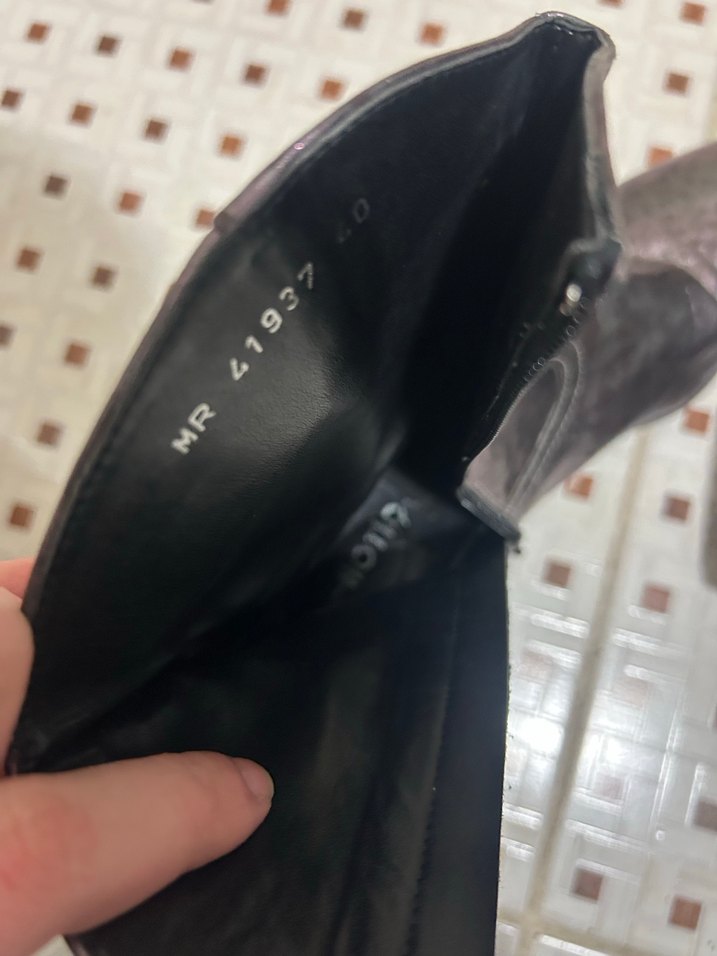 Kahverengi Yılan Desenli Kadın Deri Bot - Görsel 5