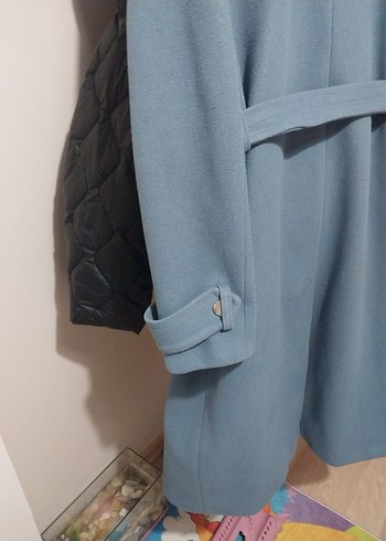 Mavi Kemerli Uzun Kaban - Görsel 4