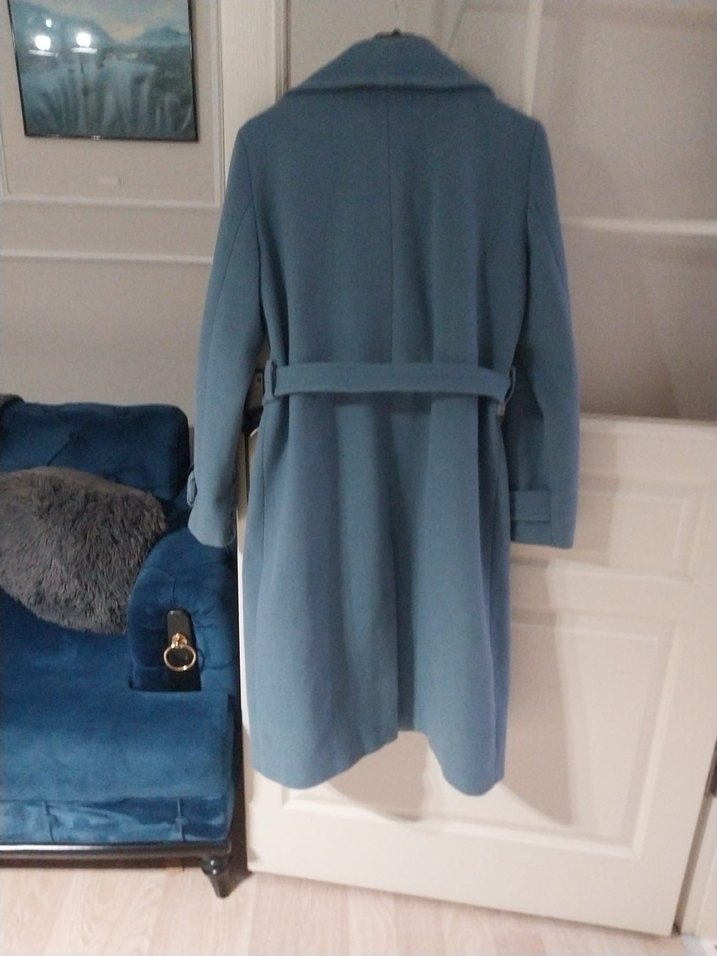 Mavi Kemerli Uzun Kaban - Görsel 5