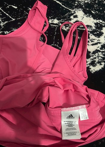 Pembe V Yaka Kolsuz Spor üst - Görsel 2