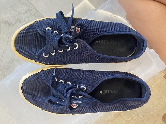 37 Beden lacivert Renk Kadın Superga Ayakkabı