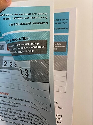  TYT Fen Bilimleri Deneme 3D Yayınları