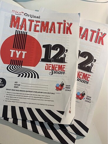  Beden Renk TYT Matematik Deneme Mikro Orjinal Yayın