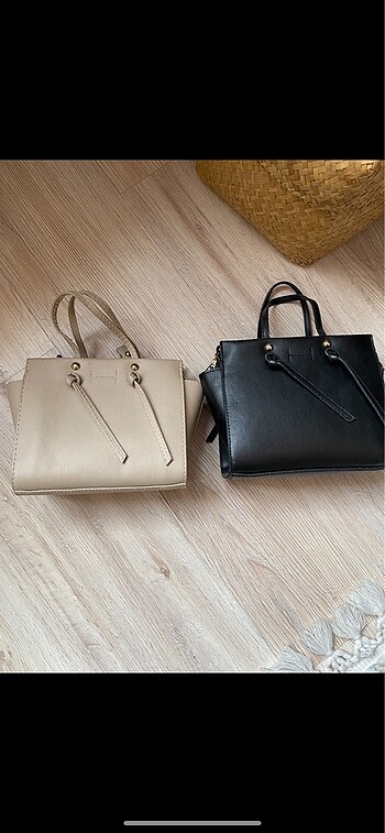 Zara model tote çanta