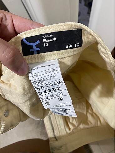 m Beden ten rengi Renk Krem jean