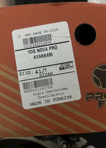 Siyah yds erkek ayakkabı - Görsel 5