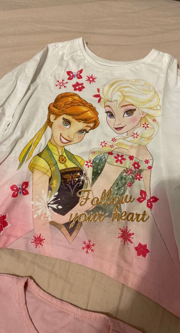 Kız Çocuk Çok Renkli Uzun Kollu Tişörtler - Görsel 5