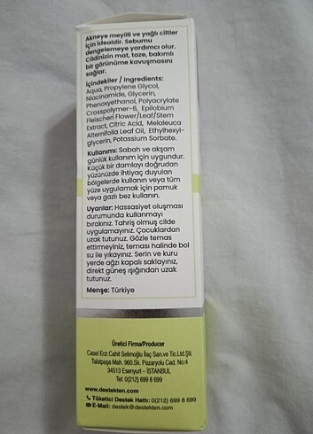 Dermoten akne karşıtı serum - Görsel 2