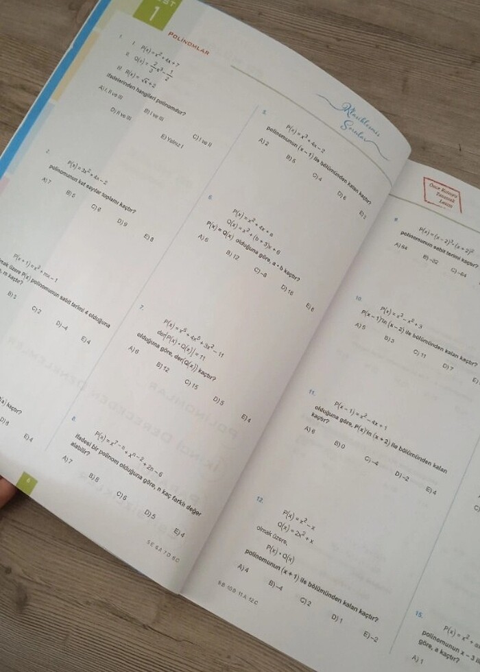 Ayt matematik soru bankası - Görsel 3