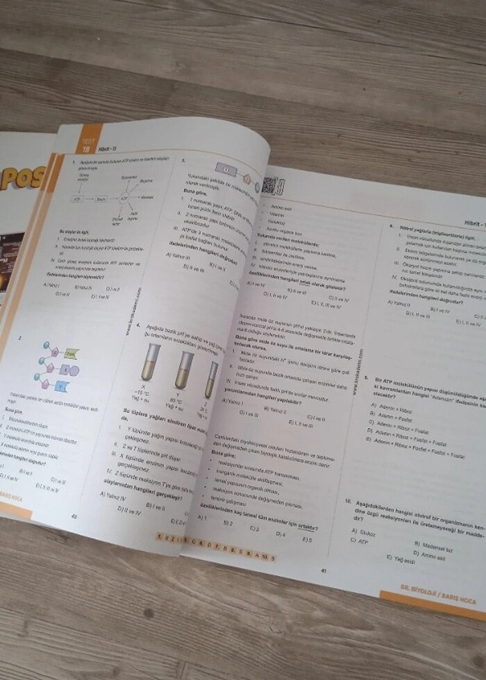 Dr.Biyoloji tyt soru bankası - Görsel 3