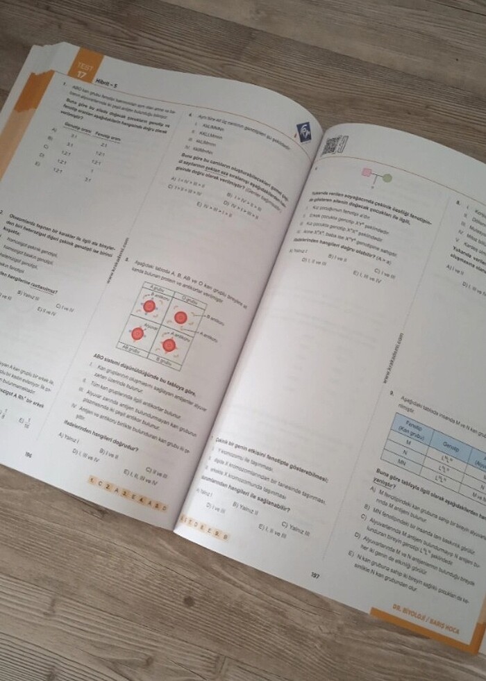 Dr.Biyoloji tyt soru bankası - Görsel 4