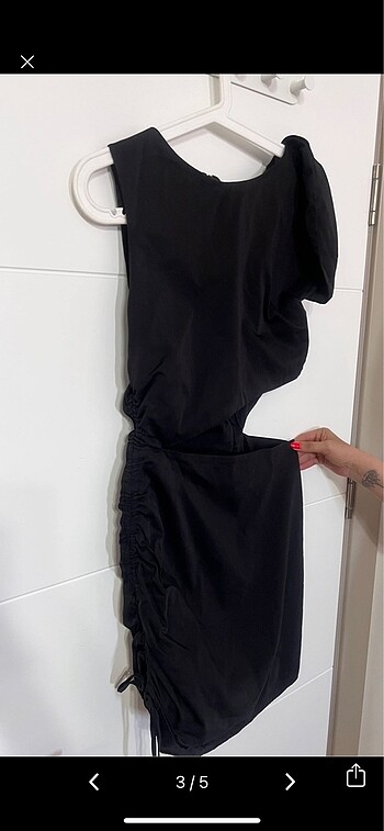 xl Beden Zara pencere detaylı elbise