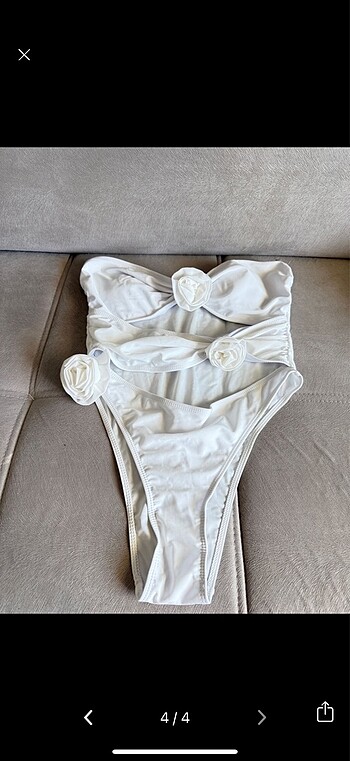 Çiçekli Mayokini - Görsel 3