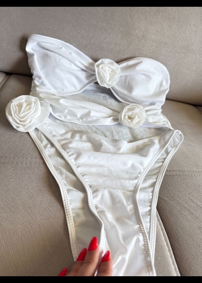 Çiçekli Mayokini - Görsel 4