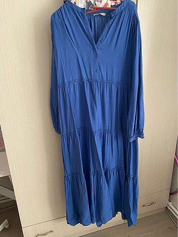 LC Waikiki LCW MODEST UZUN TESETTÜR ELBİSE