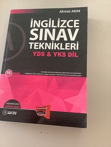 Yds &yks dil ingilizce sınav teknikleri kitabı