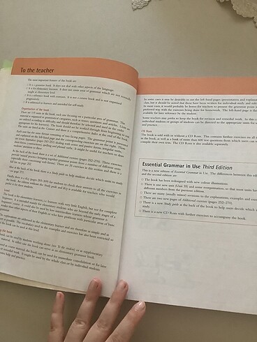 Beden Renk Cambridge essential grammer in use baslangıc seviye ingilizce ki