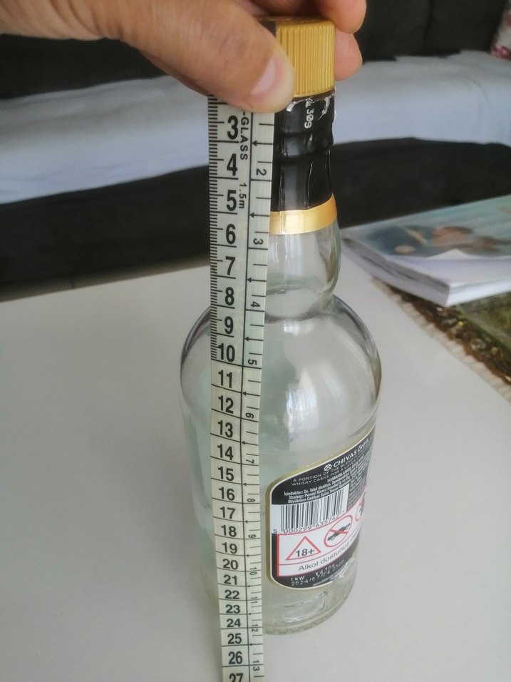 Chivas Regal 2 adet boş şişe - Görsel 4