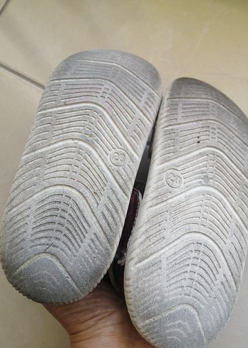 Pembe Parlak Cırt Cırtlı Kız Sandalet - Görsel 7