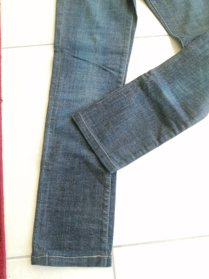 Kadın Lacivert  Kot Pantolon - Görsel 3