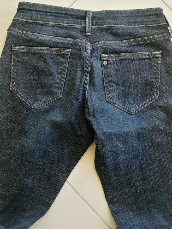 Kadın Lacivert  Kot Pantolon - Görsel 4