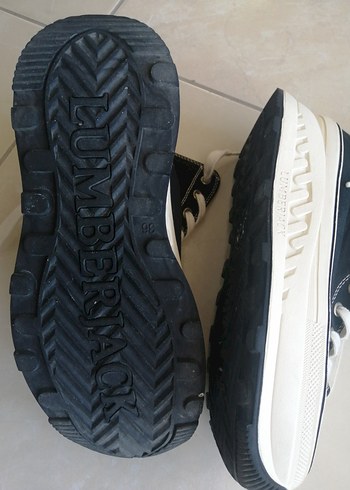 Kadın Beyaz sıyah Sokak Stili Spor Ayakkabı - Görsel 5