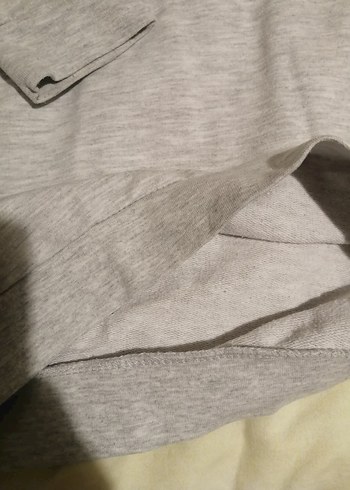 Erkek Çocuk Gri ve Sarı Baskılı Sweatshirt - Görsel 7