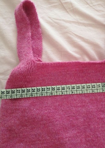 Pembe trıko crop - Görsel 6