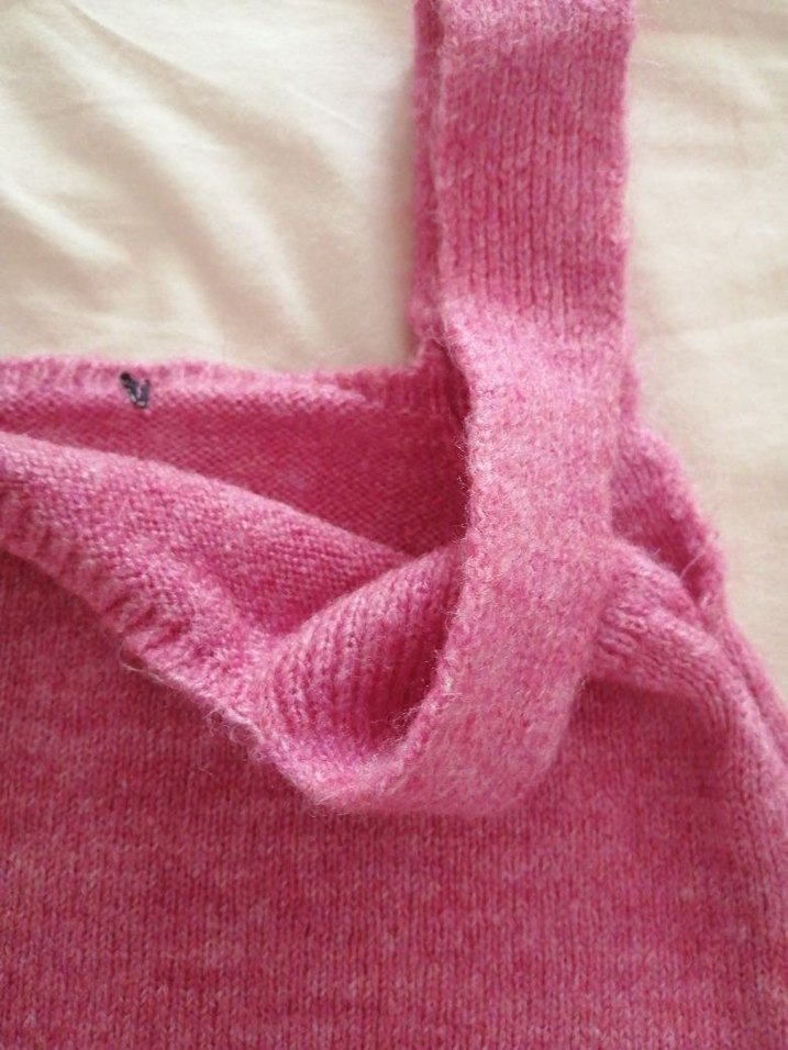 Pembe trıko crop - Görsel 3