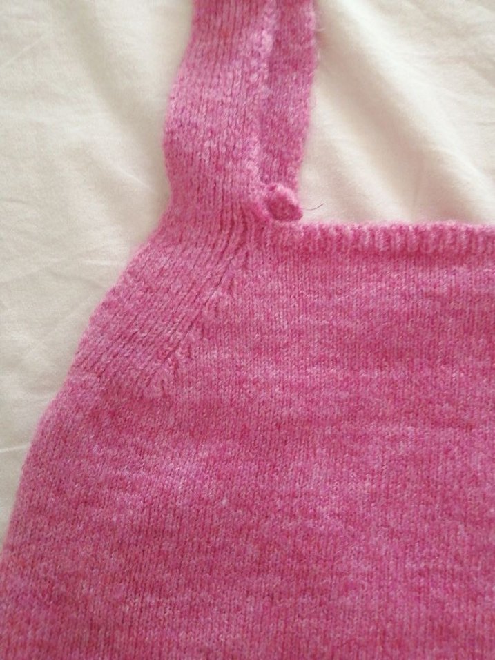 Pembe trıko crop - Görsel 2