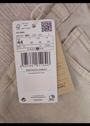 MANGO JAN SLİM FİT JEAN KOT PANTOLON - Görsel 2