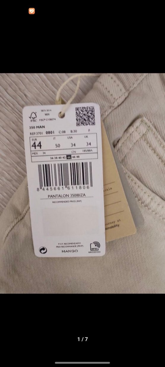 MANGO JAN SLİM FİT JEAN KOT PANTOLON - Görsel 2