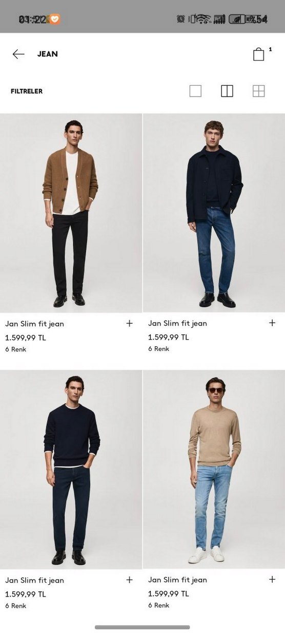 MANGO JAN SLİM FİT JEAN KOT PANTOLON - Görsel 3