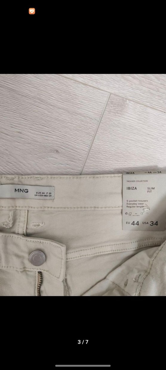 MANGO JAN SLİM FİT JEAN KOT PANTOLON - Görsel 4