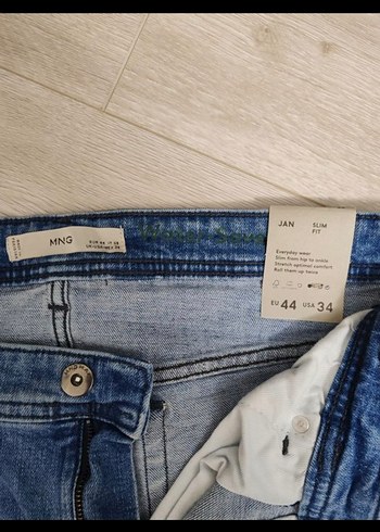 MANGO JAN SLİM FİT JEAN PANTOLON KOT - Görsel 6